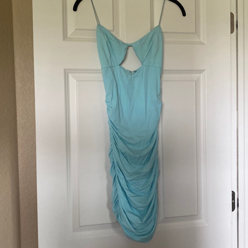Baby Blue Tiger Mist Dress